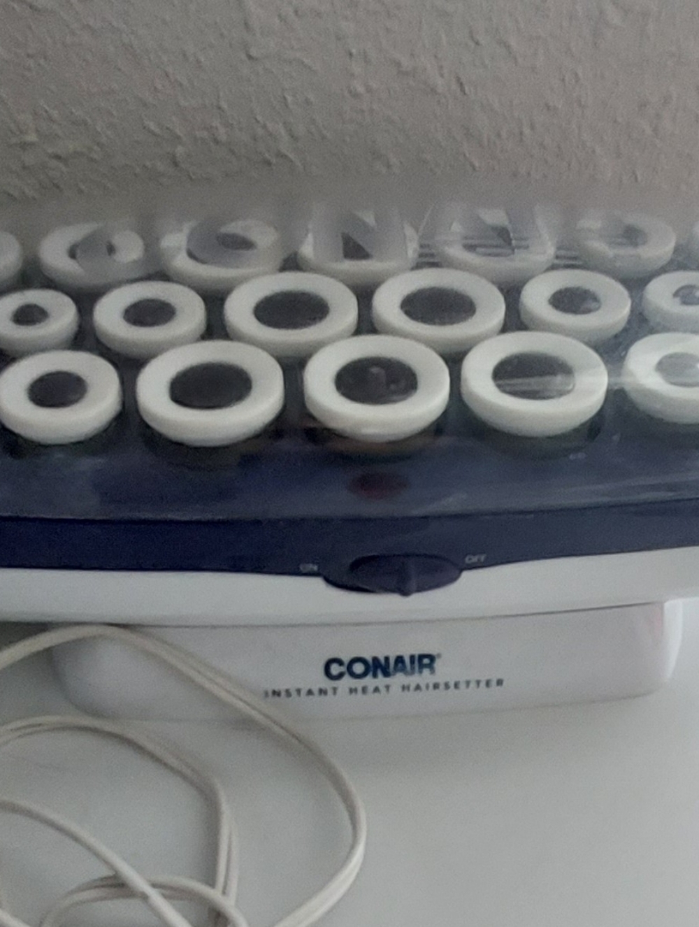 Conair Hot Rollers Instant Heat Hairsetter 3 Size 20 Velvet Curlers Clips CHV21